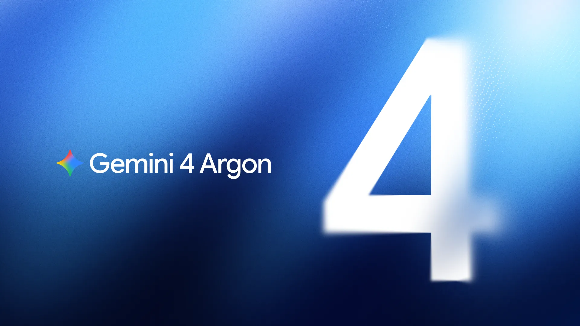 Gemini 4 Argon 发布主视觉图